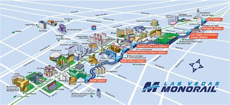 lv monorail map|google maps show monorail.